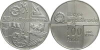 Ungarn 100 Forint 50th Anniversary of National Bank -