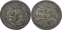 Sachsen, Albertinische Linie 1/24 Taler Friedrich August II. (1733-1763) -
