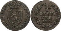 Nassau ¼ Kreuzer Wilhelm I. (1816-1839) - Kursmünze (1817-1822) -
