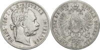 Österreich, Kaiserreich 1 Forin Franz Josef I. (1848-1916) - Kursmünze (1872-1892) -