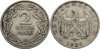 Weimarer Republik 2 Reichsmark Kursmünze (1925-1931) -