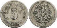 Kaiserreich 5 Pfennig Kursmünze (1890-1915) -