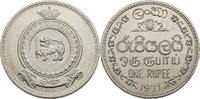 Ceylon 1 Rupie Elisabeth II. (1952-2022) - Kursmünze (1963-1971) -