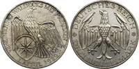 Weimarer Republik 3 Reichsmark Zur Vereinigung Waldecks mit Preußen -