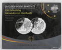 Bundesrepublik Deutschland 20 Euro 250. Geburtstag von Alexander von Humboldt -