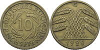 Weimarer Republik 10 Reichspfennig Kursmünze (1924-1936) -