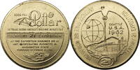 Medaille Americas Space-Age Worlds Fair -