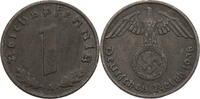 Drittes Reich 1 Reichspfennig 1936 A Kursmünze (1936-1940) ss 6.07 £ Tax included +  8.68 £ shipping