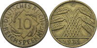 Weimarer Republik 10 Reichspfennig Kursmünze (1924-1936) -