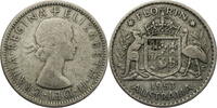 Australien Florin Elisabeth II. (1952-2022) - Kursmünze (1953-1954) -