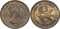 Zypern 3 Mils Elisabeth II. (1952-2022) - Kursmünze -