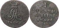 Hannover, Königreich 1 Pfennig Georg IV. (1820-1830) -