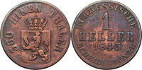 Hessen-Kassel 1 Heller Wilhelm II. (1821–1847) -