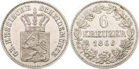 Hessen-Darmstadt, Großherzogtum 6 Kreuzer Ludwig III. (1848-1877) - Kursmünze (1864-1877) -