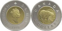 Kanada 2 Dollars Elisabeth II. (1952-2022) - Polarbär (1996-2003) -
