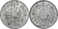 Kaiserreich 10 Pfennig Ersatzmünze des Ersten Weltkriegs (1917-1922) -