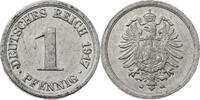 Kaiserreich 1 Pfennig Ersatzmünze des Ersten Weltkriegs (1916-1918) -