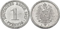 Kaiserreich 1 Pfennig Ersatzmünze des Ersten Weltkriegs (1916-1918) -