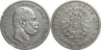 Kaiserreich, Preussen 5 Mark Wilhelm I. (1861-1888) – Kursmünze (1874-1876) -