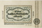 Rheinprovinz 500000000 Mark Serienbanknote -
