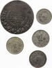 Osmanisches Reich Lot von 5 verschiedenen Münzen -