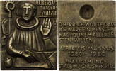 Köln-Kriel Plakette 700. Todestag - St. Albertus Magnus -