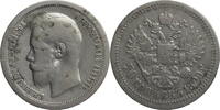 Russland, Zarenreich Nikolaus II. (1894-1917) - Kursmünze (1895-1914) - Paris 50 Kopeken 1899 * schön, fleckig