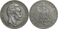 Kaiserreich, Preussen 3 Mark Wilhelm II. (1888-1918) - Kursmünze (1905-1912) -