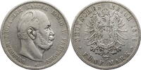 Kaiserreich, Preussen 5 Mark Wilhelm I. (1861-1888) - Kursmünze (1874-1876) -