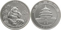 China, Volksrepublik 10 Yuan 1 Oz Silber Panda -