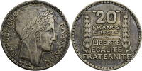 Frankreich, 3. Republik 20 Francs Kursmünze (1929-1939) -