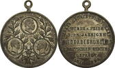 Deutschland, Kaiserreich Tragbare Medaille 25-jährige Jubiläum der Wiederbegründung des Deutschen Reiches -