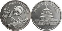 China, Volksrepublik 10 Yuan 1 Oz Silber Panda -