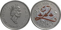 Kanada 25 Cents 2000 Elisabeth II. (1952-2022) - PRIDE st (gekapselt) 13.02 £ Tax included +  8.68 £ shipping