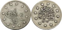 Osmanisches Reich 1 Kurus Abdülhamid II. (1876-1909) - Kursmünze (1883-1908) -