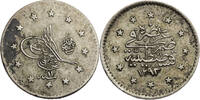 Osmanisches Reich 1 Kurus Abdülhamid II. (1876-1909) - Kursmünze (1883-1908) -