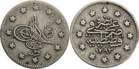 Osmanisches Reich 1 Kurus Abdülhamid II. (1876-1909) - Kursmünze (1883-1908) -