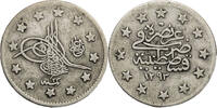 Osmanisches Reich 2 Kurus Abdülhamid II. (1876-1909) -