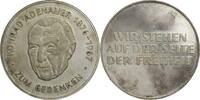 Bundesrepublik Deutschland Medaille Konrad Adenauer - Auf seinen Tod -
