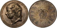 Frankreich, 2. Kaiserreich Medaille Pierre Jean Beranger von David und Beauchery -