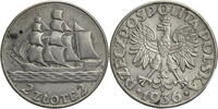 Polen 2 Zlote 15 Jahre Hafen von Gdynia -