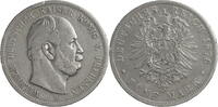 Kaiserreich, Preussen 5 Mark Wilhelm I. (1861-1888) – Kursmünze (1874-1876) -