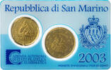 San Marino 70 Cent Minisatz -
