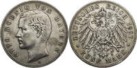 Kaiserreich, Bayern 5 Mark Otto (1886-1913) - Kursmünze (1891-1913) -