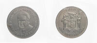 Jamaika 1 Dollar 100th Anniversary - Birth of Bustamante - Rare! -