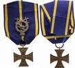 Braunschweig Orden Kriegsverdienstkreuz mit Bewährungsabzeichen -