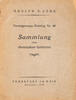 Frankfurt am Main Literatur Adolph E. Cahn, Versteigerungs-Katalog No. 49 -