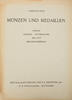 Stuttgart Literatur H. H. Kricheldorf - Auktion 18 am 6./8. Dezember 1967 -