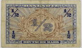 Deutschland, Trizone 1/2 DM Banknote - Serie 1948 -