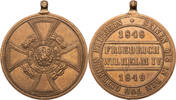 Preussen, Königreich Orden Friedrich Wilhelm IV. - Denkmünze für Kämpfer 1848/1849 -